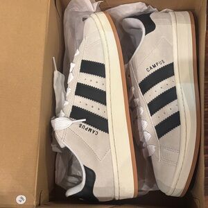 Adidas Campus women’s Shoes - White and Black NWT